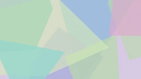 Soft abstract pastel polygons create a calm, modern backdrop with gentle co.. Illustrazione stock