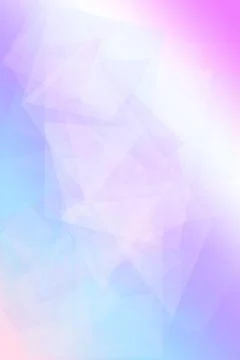 Soft abstract polygon background with pastel blue, pink, and lavender tones.. 스톡 일러스트
