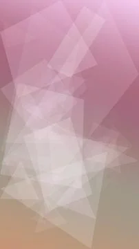 A soft abstract polygon pattern fills the frame with gentle pink and cream .. Stock Illustration