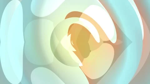 Soft abstract rounded light shapes on gradient background a series Stockbeeldmateriaal 336099524