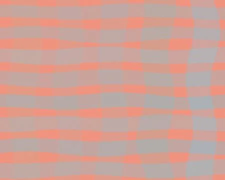 A soft abstract textile-inspired pattern combines muted coral and gray band.. Stockillustratie