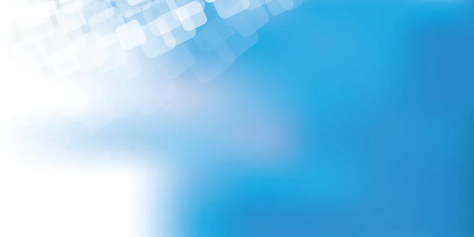 A soft abstract vector background with overlapping, translucent rounded squ.. Stock Illustration