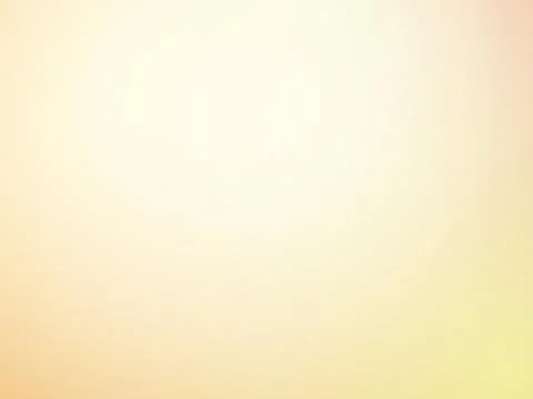 Soft Abstract Warm Yellow and Cream Gradient Background with Smooth Texture.. Stock Illustration