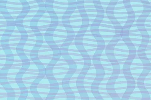 Soft abstract wavy pattern in blue and lavender creates a calm, airy backdr.. Illustrazione stock
