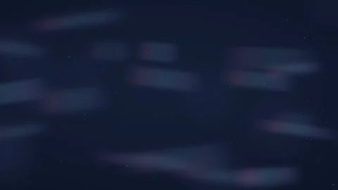 Soft ambient light leaks drifting across a dark blue background Stock Footage 335883917