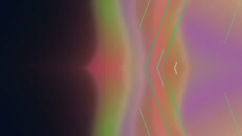 Soft and colorful gradients with linear shapes Stock Footage 331649079
