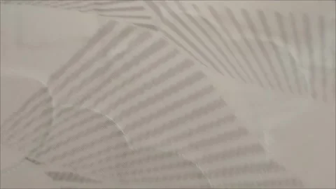 Soft and Comfortable Mattress Pad | Cozy Bedding Texture Stock Footage 296856299