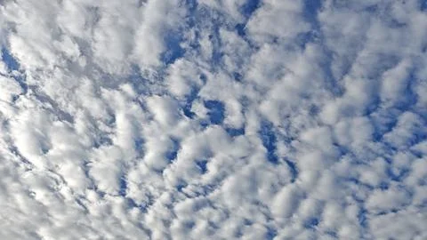 Soft and Fluffy Clouds in the Sky Stock Photos