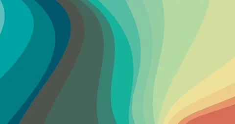 Soft and harmonious wavy color gradient background animation video Stock Footage 172283798