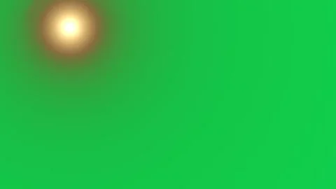 A soft and warm sun flare with a green screen background perfect. Stock Footage 306773008