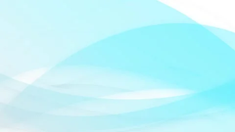 Soft aqua abstract wave background translucent curved layers, white highlights, Stock Footage 340402803