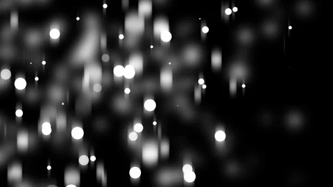 Soft background with bokeh light circles and falling light streaks animation Vidéo 335543713