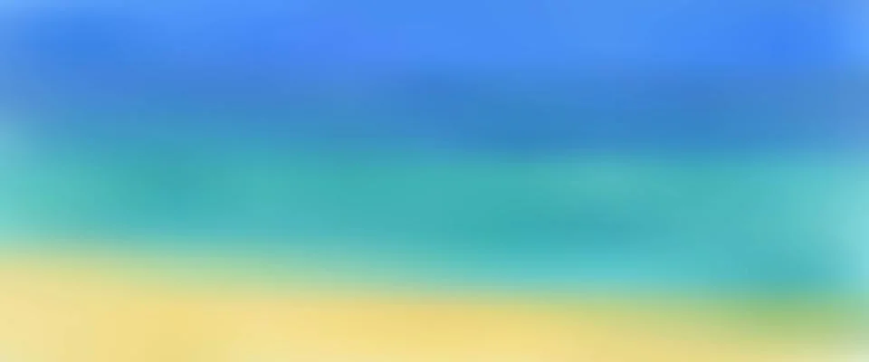 Soft background with horizontal transition from deep blue to turquoise and .. Stock Illustration