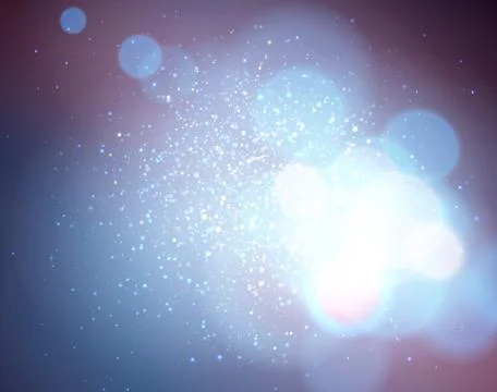 Soft background with light and bokeh Stock Illustration