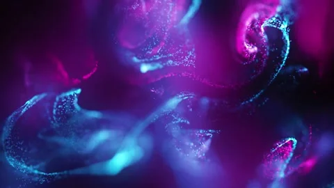 Soft Backgrounds of Vivid Neon Particles Stock Footage 273956627