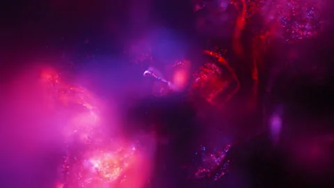 Soft Backgrounds of Vivid Neon Particles Stock Footage 273956723