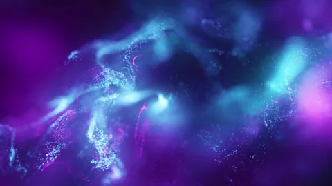 Soft Backgrounds of Vivid Neon Particles Stock Footage 274643711