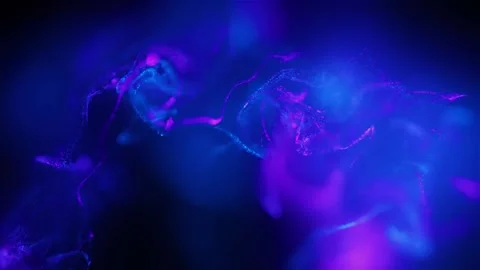 Soft Backgrounds of Vivid Neon Particles Stock Footage 274647094