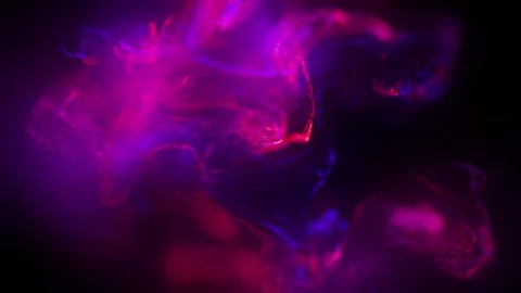Soft Backgrounds of Vivid Neon Particles Stock Footage 274650528