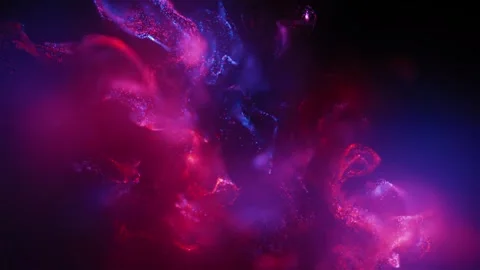 Soft Backgrounds of Vivid Neon Particles Stock Footage 274650595