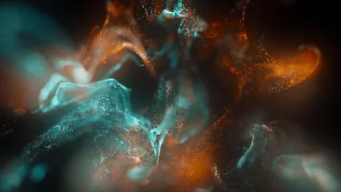 Soft Backgrounds of Vivid Neon Particles Stock Footage 274650670