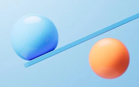 Soft ball and abstract geometric background, 3d rendering. 스톡 일러스트