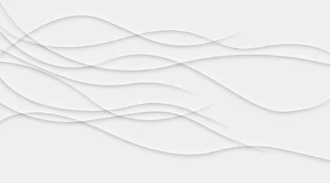 A soft, beautiful abstract background showcasing flowing waves, ideal for mod Illustrazione stock