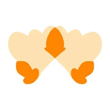 Soft Beautiful flower petal pattern illustration Stock Illustration