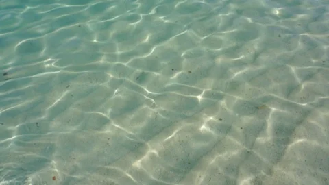 Soft beautiful ocean wave on sandy beach. Background. Stock Footage 107880979
