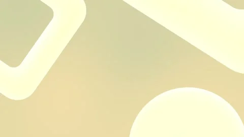 Soft beige and cream abstract shapes form a calming seamless loop background. 4K Stockbeeldmateriaal 309855816