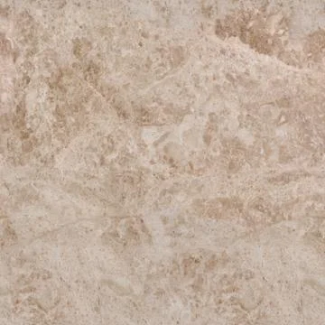 Soft beige marble texture with light pattern. Seamless square ba Stock Photos
