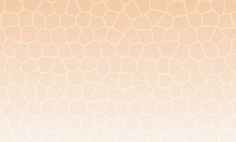 Soft beige seamless polygon mosaic texture background. Stock Illustration