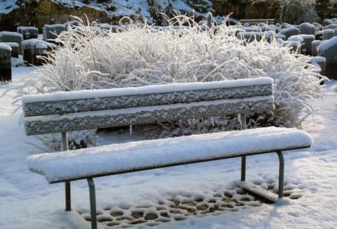 Soft bench Stock Photos