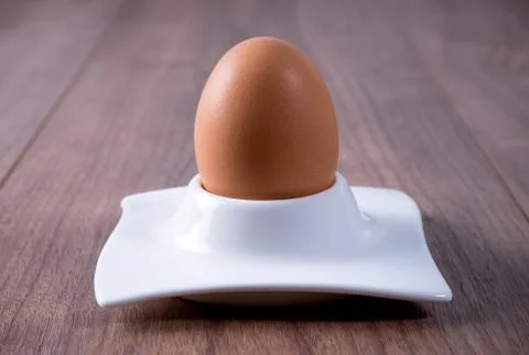 Soft-bioled egg Stock Photos