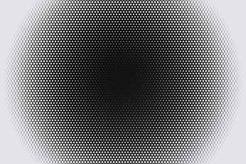 Soft Black Radial Gradient Illustrazione stock