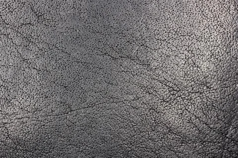 Soft Black Textured Leather Surface Stock Photos