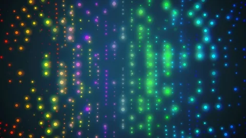 Soft blinking wall of colored glowing lights animation background New quality Video stock 113495728
