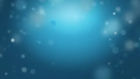 A soft blue abstract backdrop with out-of-focus circular bokeh light spots .. Stock Footage 345453797