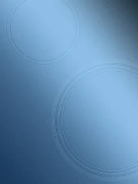 Soft blue abstract background with blurred circular rings, creating a calm .. Stock Illustration