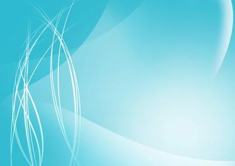 Soft blue abstract background Stock Illustration
