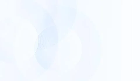 Soft blue abstract background with overlapping circular shapes and light Stock Illustration