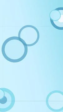 Soft blue abstract background with translucent bubble circles and a calm mi.. 스톡 일러스트