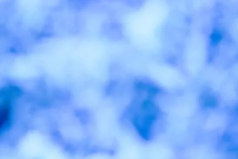 Soft Blue Abstract Blur Background, Calm Sky Bokeh Texture Foto stock