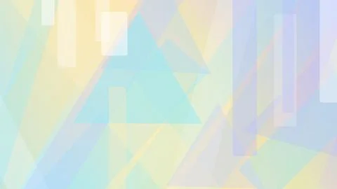 Soft blue abstract polygon background with translucent glowing vertical rec.. Stock Illustration