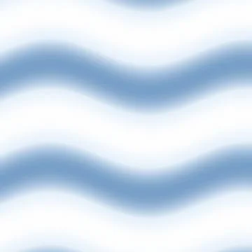Soft blue abstract wavy pattern seamless background texture Stock Illustration