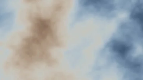 Soft Blue and Beige Abstract Clouds Seamless Loop Stock Footage 340531508