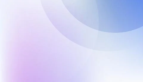 Soft blue and purple abstract gradient background with curved shapes and smooth Stock Illustration