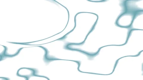 Soft Blue and White Abstract Flowing Shapes background Video stock 317453075