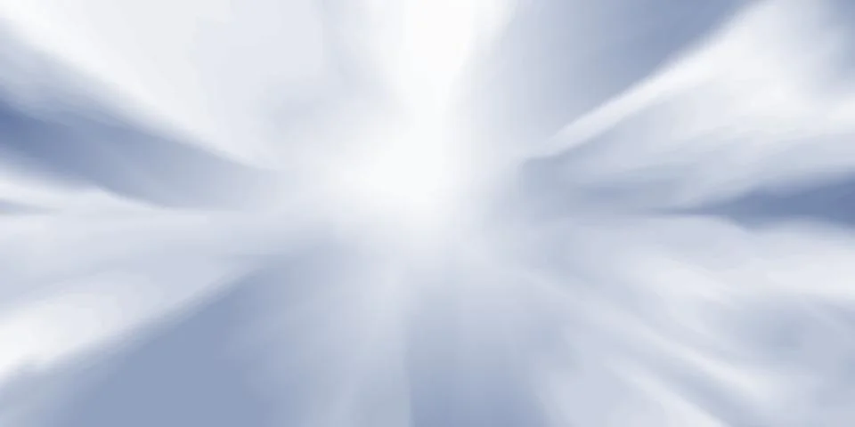 Soft blue and white cloud like abstract texture Stock Illustration