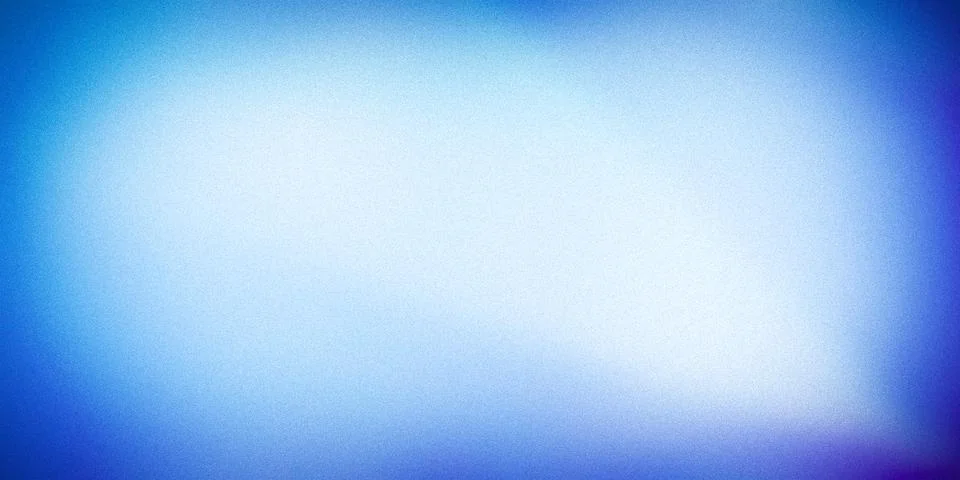 Soft blue and white gradient 4K background with a subtle grainy texture, pe.. Stock Illustration